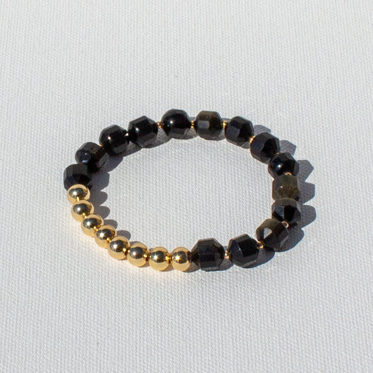 Stella Band Black Faceted